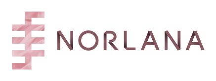 Norlana-Logo in Rosa